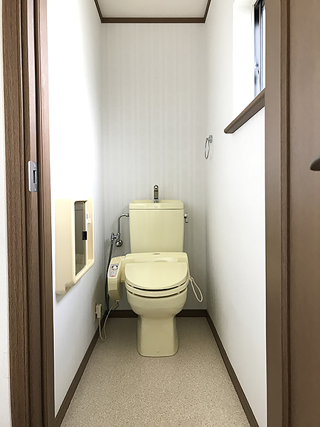 茨城県牛久市 トイレ リフォーム|手洗器 壁への埋込みタイプ