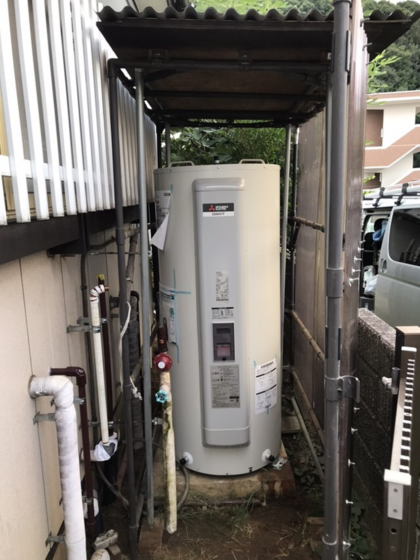千葉県成田市電気温水器リフォーム|配管のつまりや故障が解消!