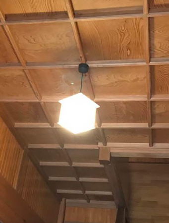 茨城県稲敷市 照明リフォーム|雨漏りで点かなくなった電気をLED照明へ交換