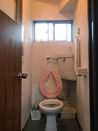 茨城県つくば市トイレリフォーム|座面が低く座りにくいトイレを座りやすく修繕