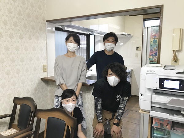 お客様との写真