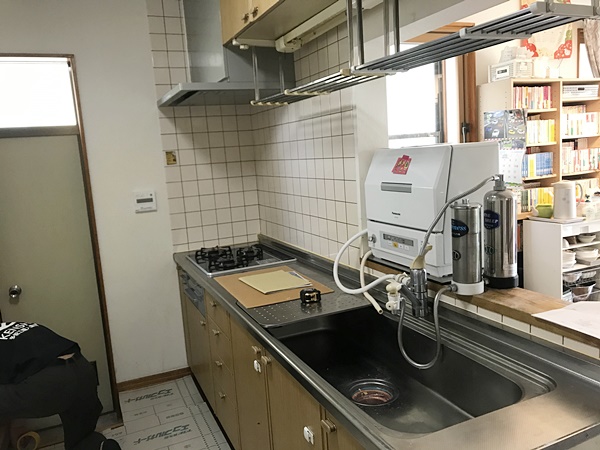 茨城県牛久市キッチンリフォーム|時短家事を実現した収納スペース