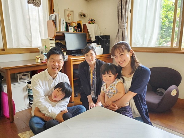 お客様との写真