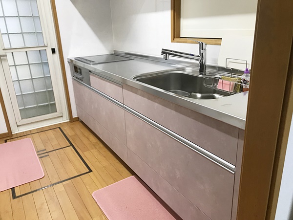 茨城県龍ケ崎市キッチンリフォーム|ガスコンロをIHに