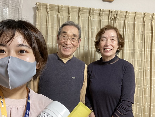 お客様との写真