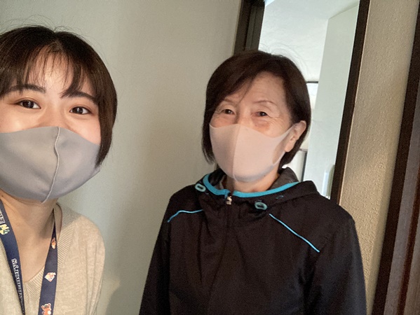 お客様との写真