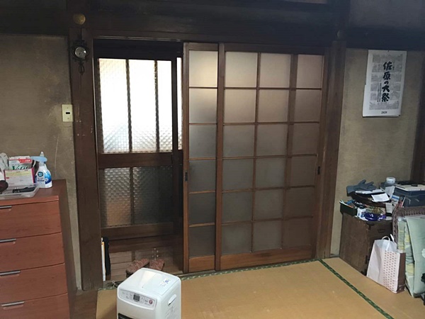 千葉県香取市和室リフォーム|障子のガラスをアクリルに