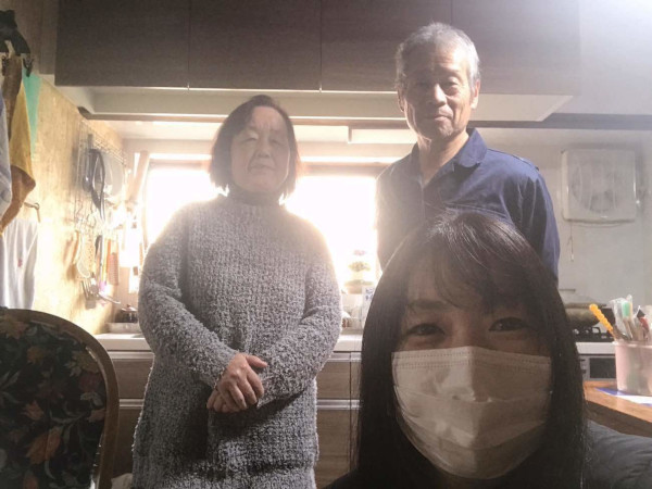 お客様との写真