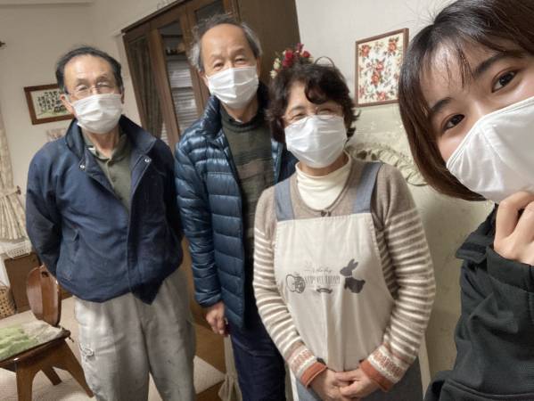 お客様との写真