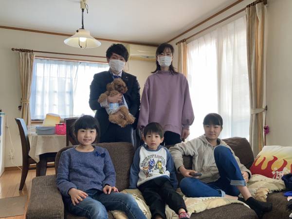 お客様との写真