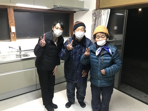 お客様との写真