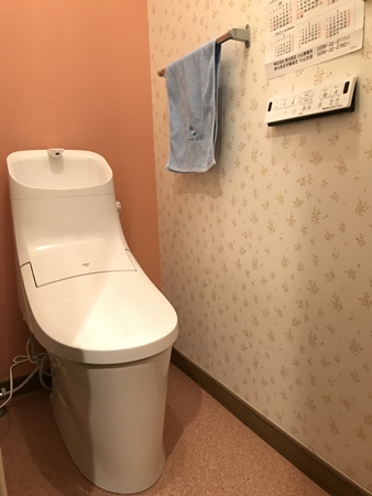 茨城県龍ヶ崎市トイレリフォーム|内装も交換。費用は…