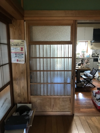 千葉県香取市内装リフォーム|敷居の改修工事