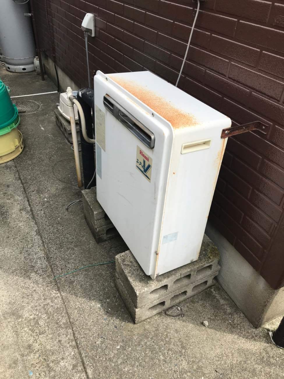 千葉県山武郡小工事リフォーム|ガス給湯器の交換