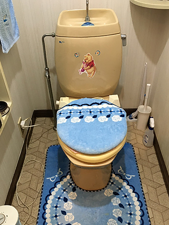 茨城県稲敷郡トイレリフォーム|LIXILリフォレで収納力アップ