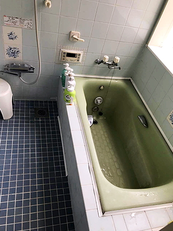 千葉県大網白里市ユニットバスリフォーム|お風呂を綺麗にし断熱性UP