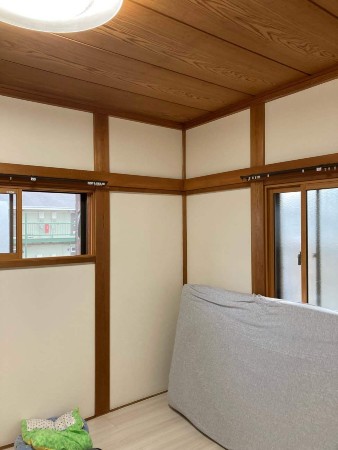 千葉県印旛郡内装リフォーム|壁クロスとフロアの張替え