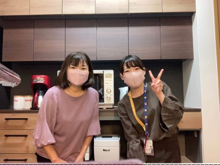 お客様との写真