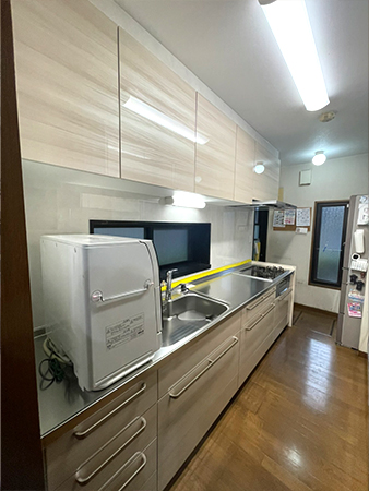 千葉県成田市キッチンリフォーム|収納力UP、面材交換