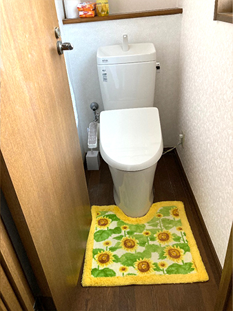 茨城県稲敷市トイレリフォーム|ウォシュレットで快適に