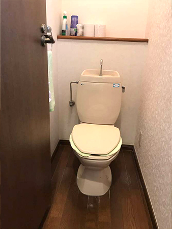 茨城県稲敷市トイレリフォーム|ウォシュレットで快適に