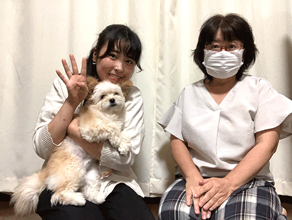 お客様との写真