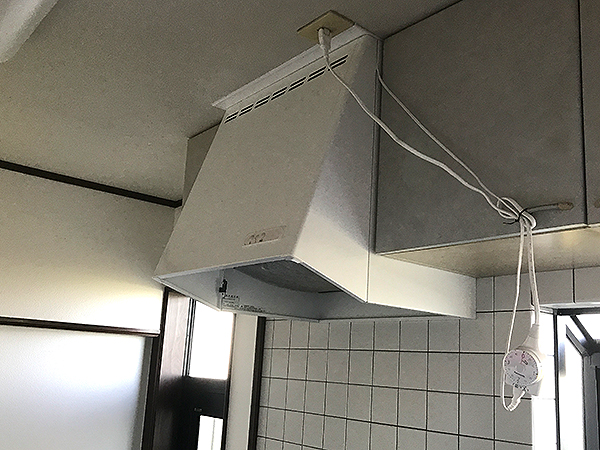 千葉県香取郡換気扇リフォーム 経年劣化していた換気扇を新しく ハウジング重兵衛
