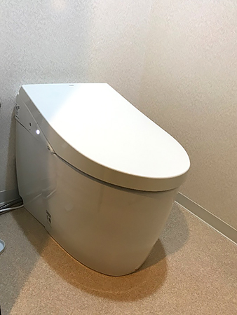 茨城県牛久市洗面所リフォーム|上台鏡は活かして下台のみ交換