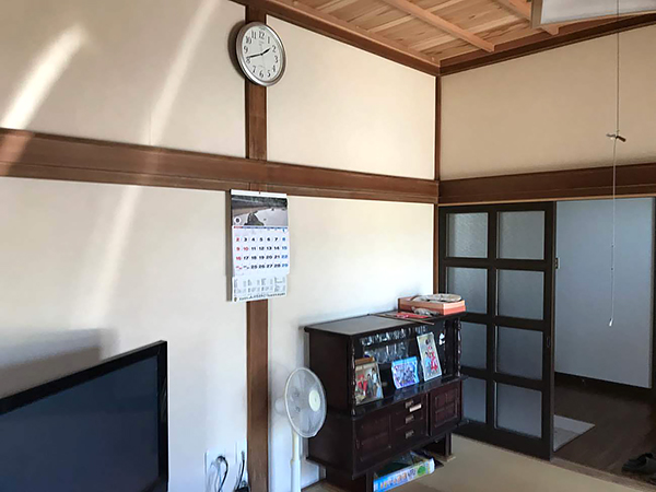 千葉県旭市洋室リフォーム|収納スペースを確保してすっきり