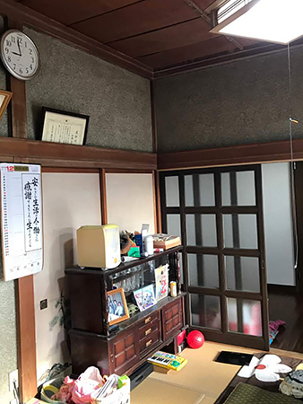 千葉県旭市洋室リフォーム|収納スペースを確保してすっきり