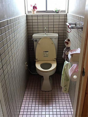 茨城県行方市水廻りリフォーム|脱衣所や隣接の廊下も改修
