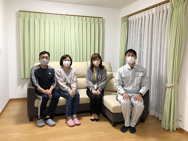 お客様との写真