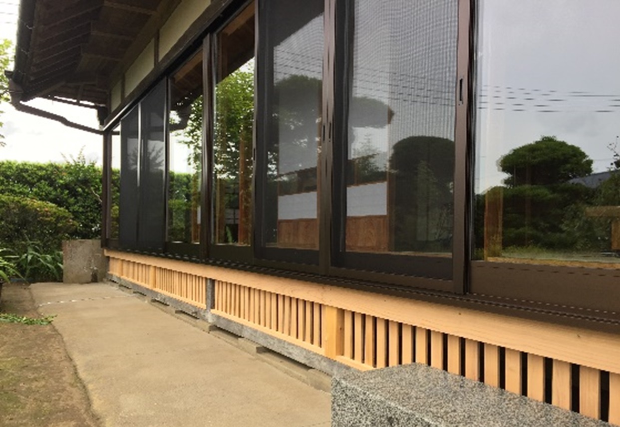 千葉県匝瑳市 雨戸リフォーム