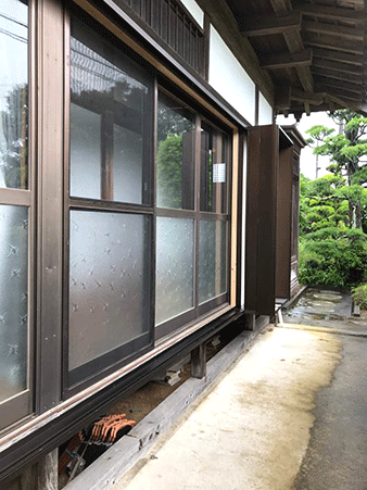 千葉県匝瑳市雨戸水廻りリフォーム