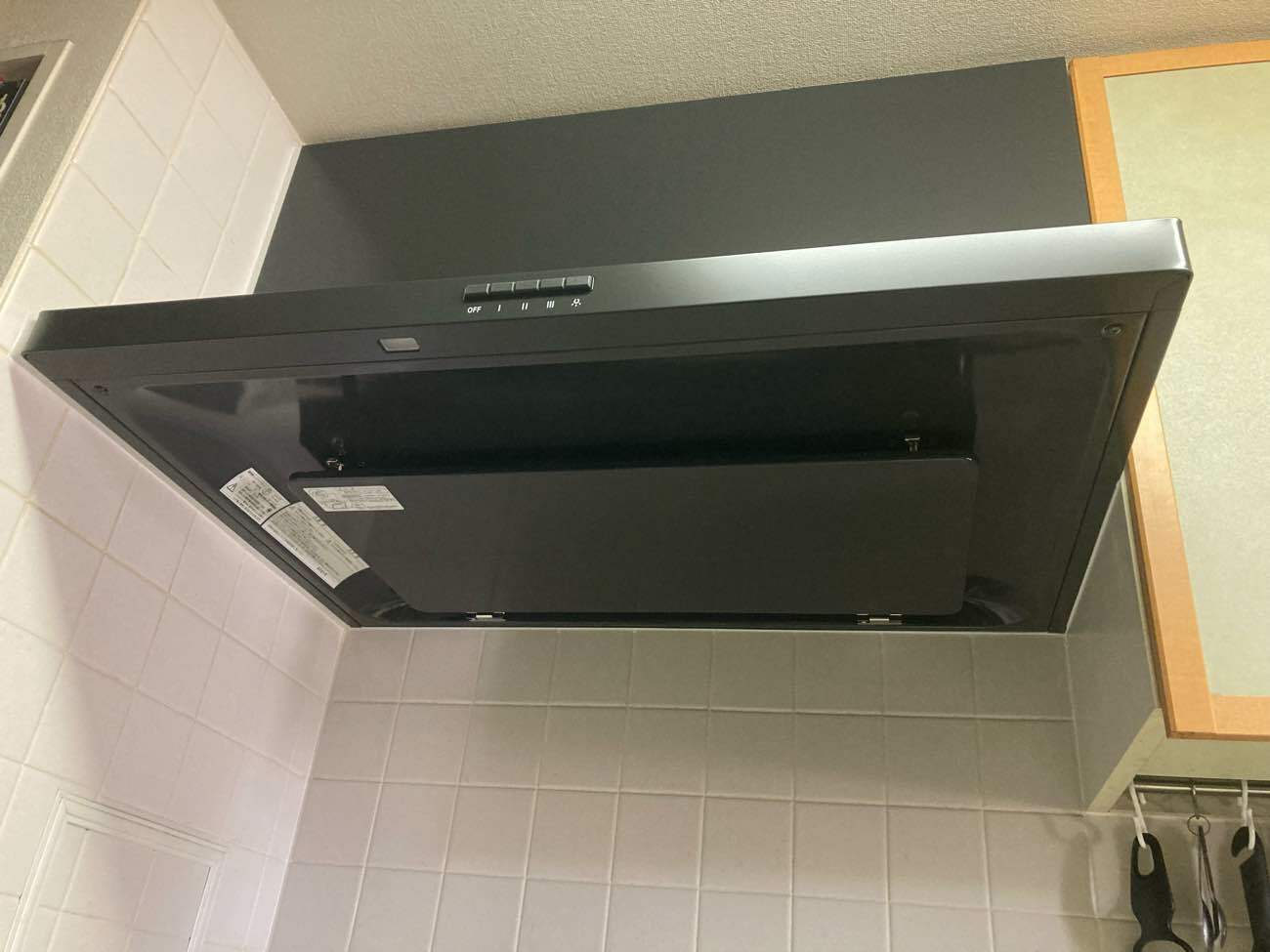 迅速な対応！お手入れしやすいレンジフード