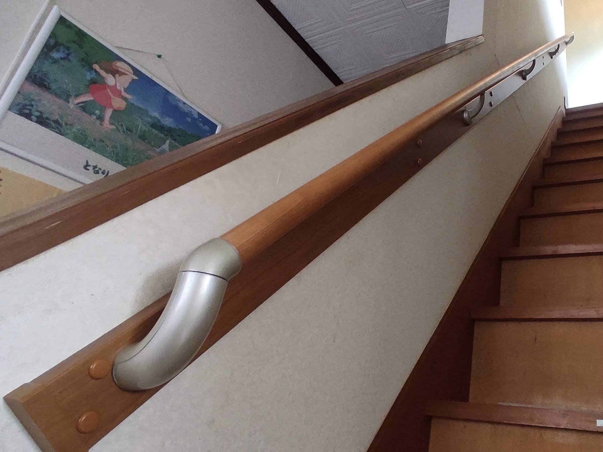 将来の自分を気遣った手すり