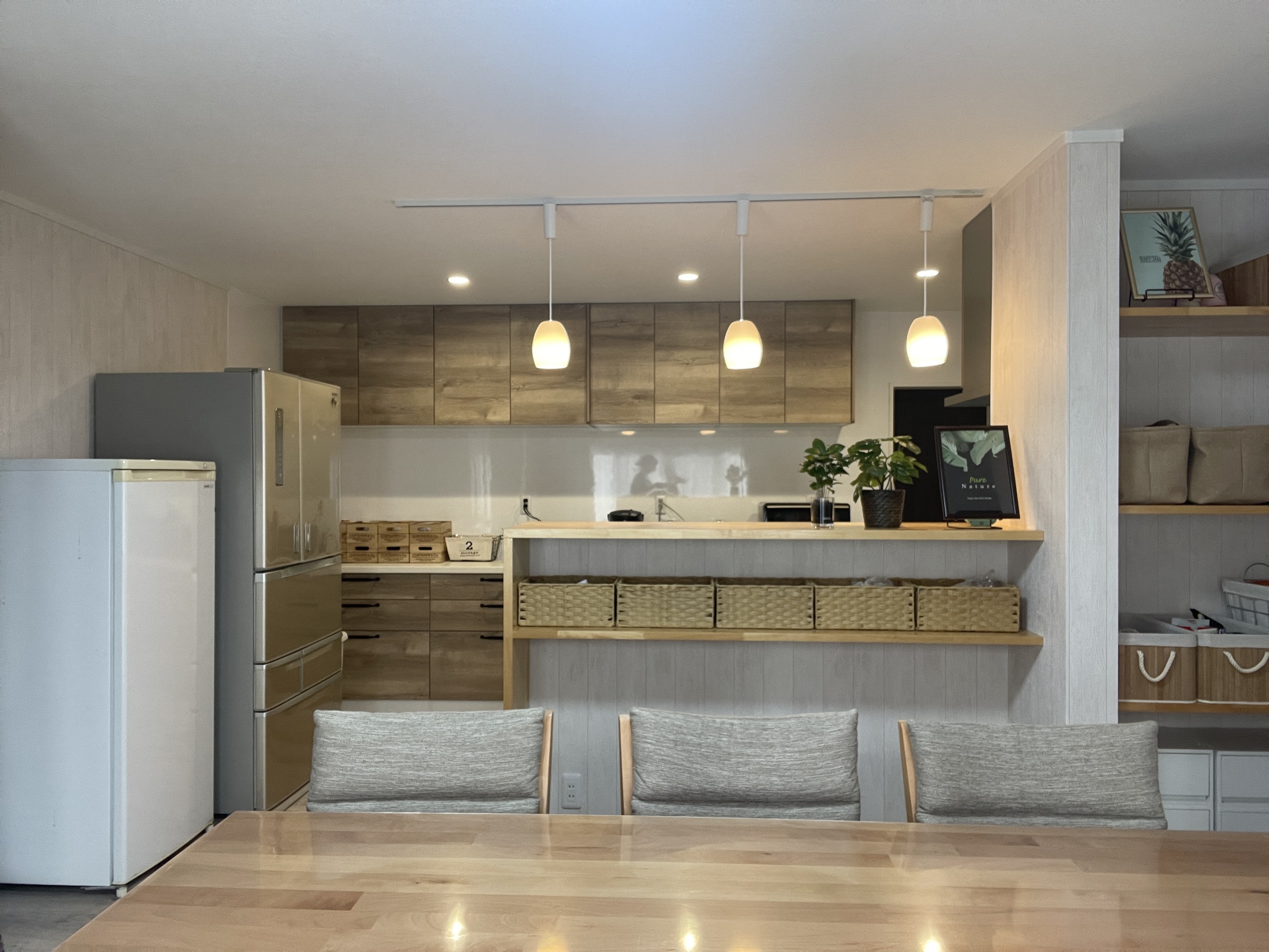 雨漏り解消と夢の対面キッチンへ