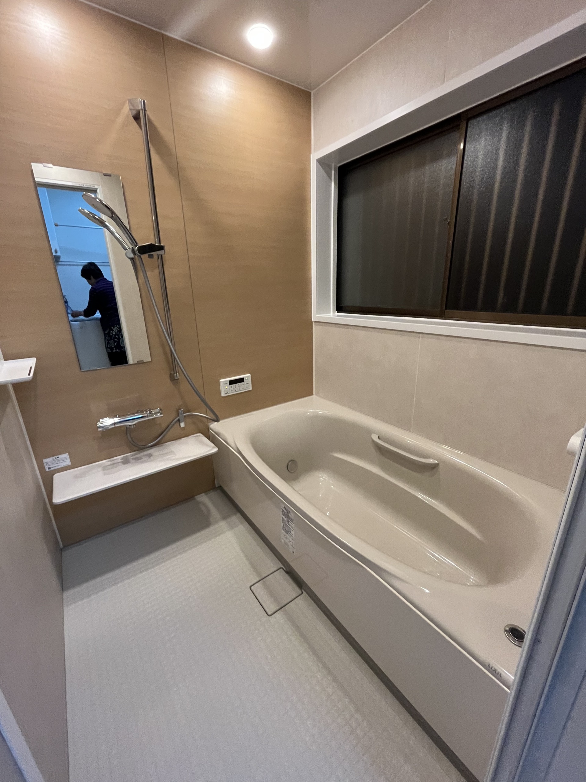 タイル張りからユニットバスへ