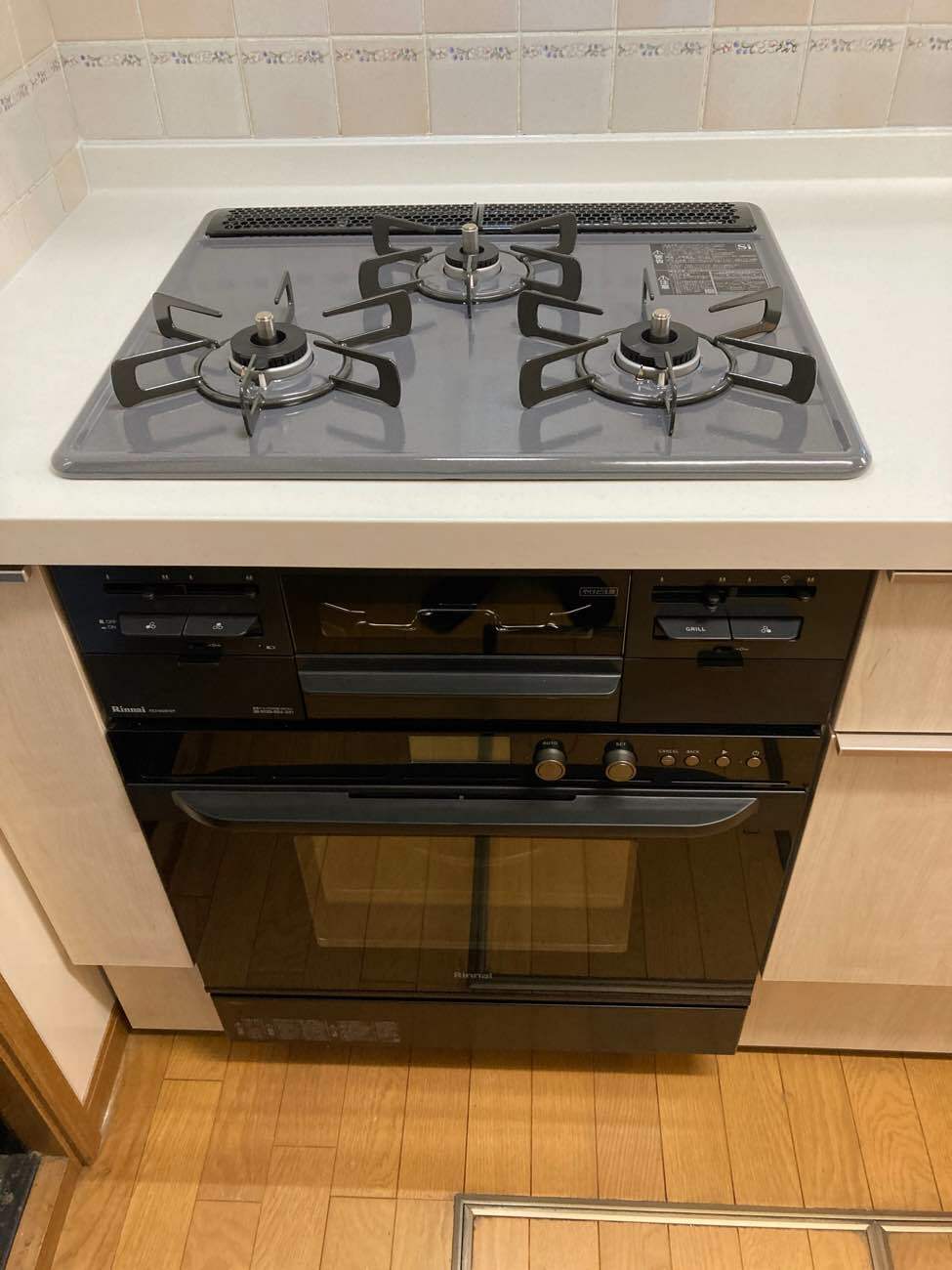 リンナイのコンベックオーブン|千葉県成田市キッチンリフォーム