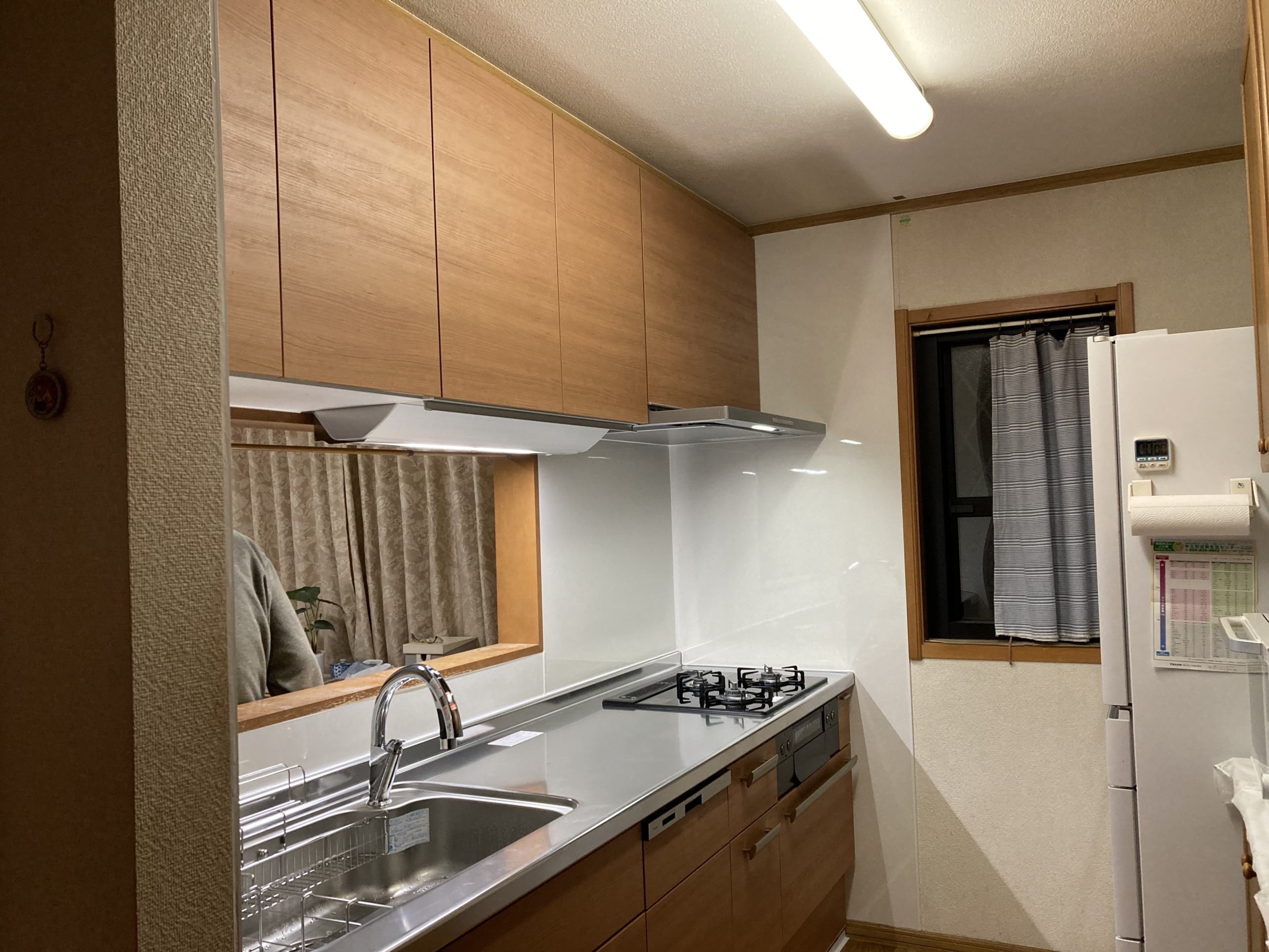 ご主人の身長に合わせて2センチ高く施工