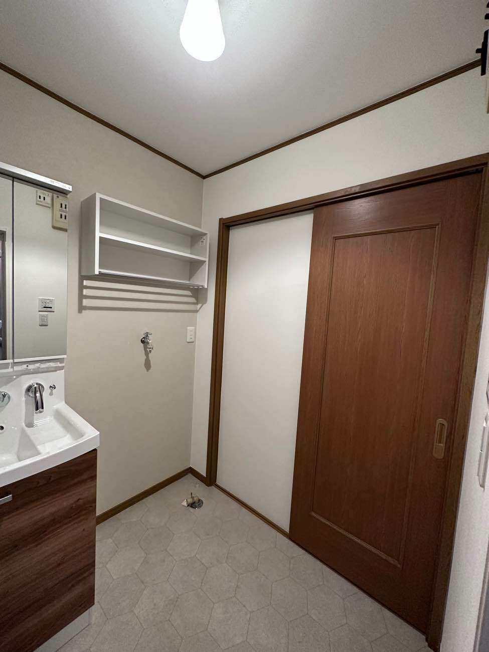 浴室のリフォームと、洗面室の収納機能が充実！