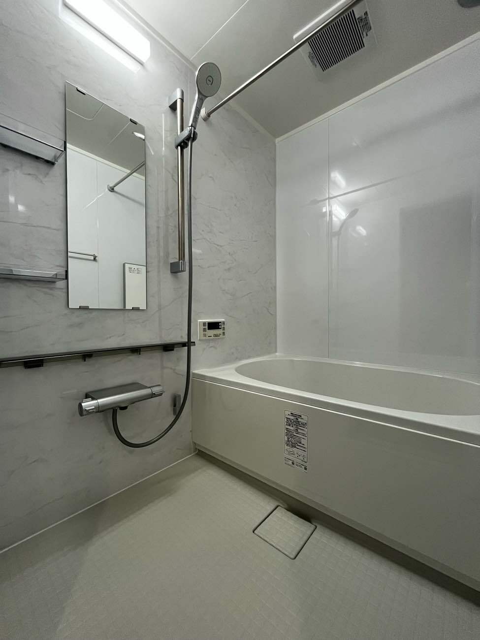 マンションのお風呂、ユニットバス施工