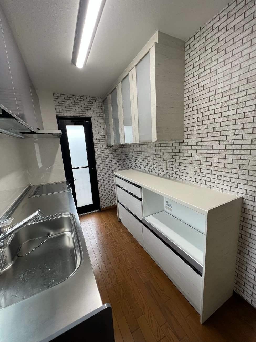 クリナップ セントロを施工、内装も一新