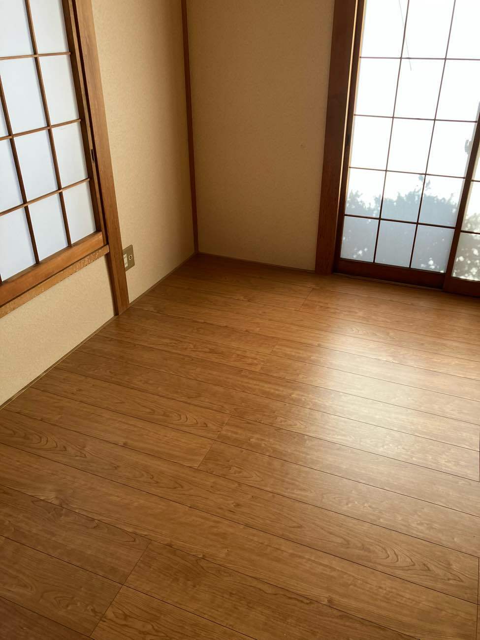 畳をフローリングへ変更、工事期間は何日？