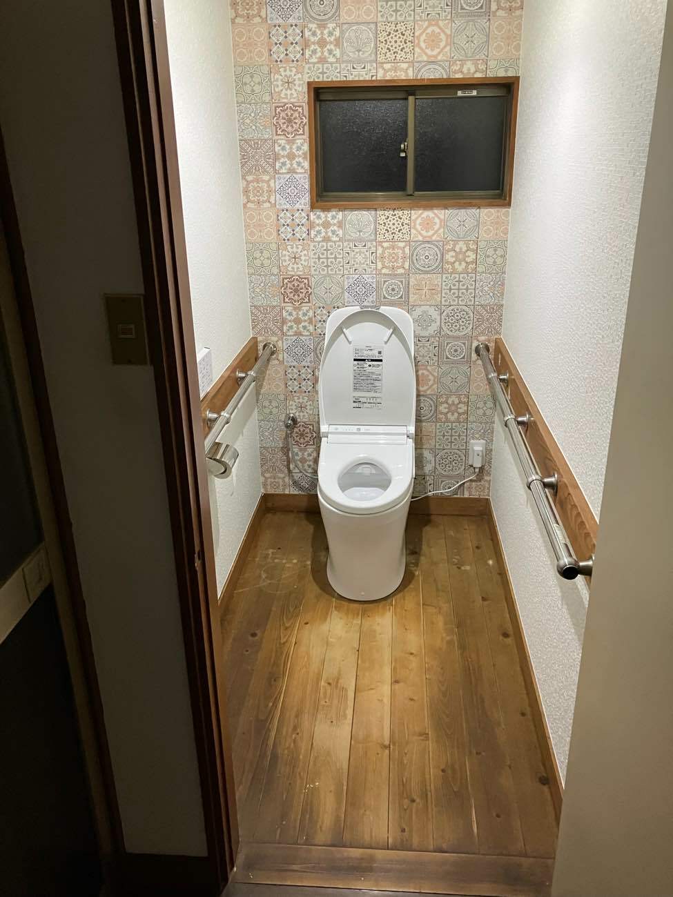 たった1日でトイレの雰囲気が一新