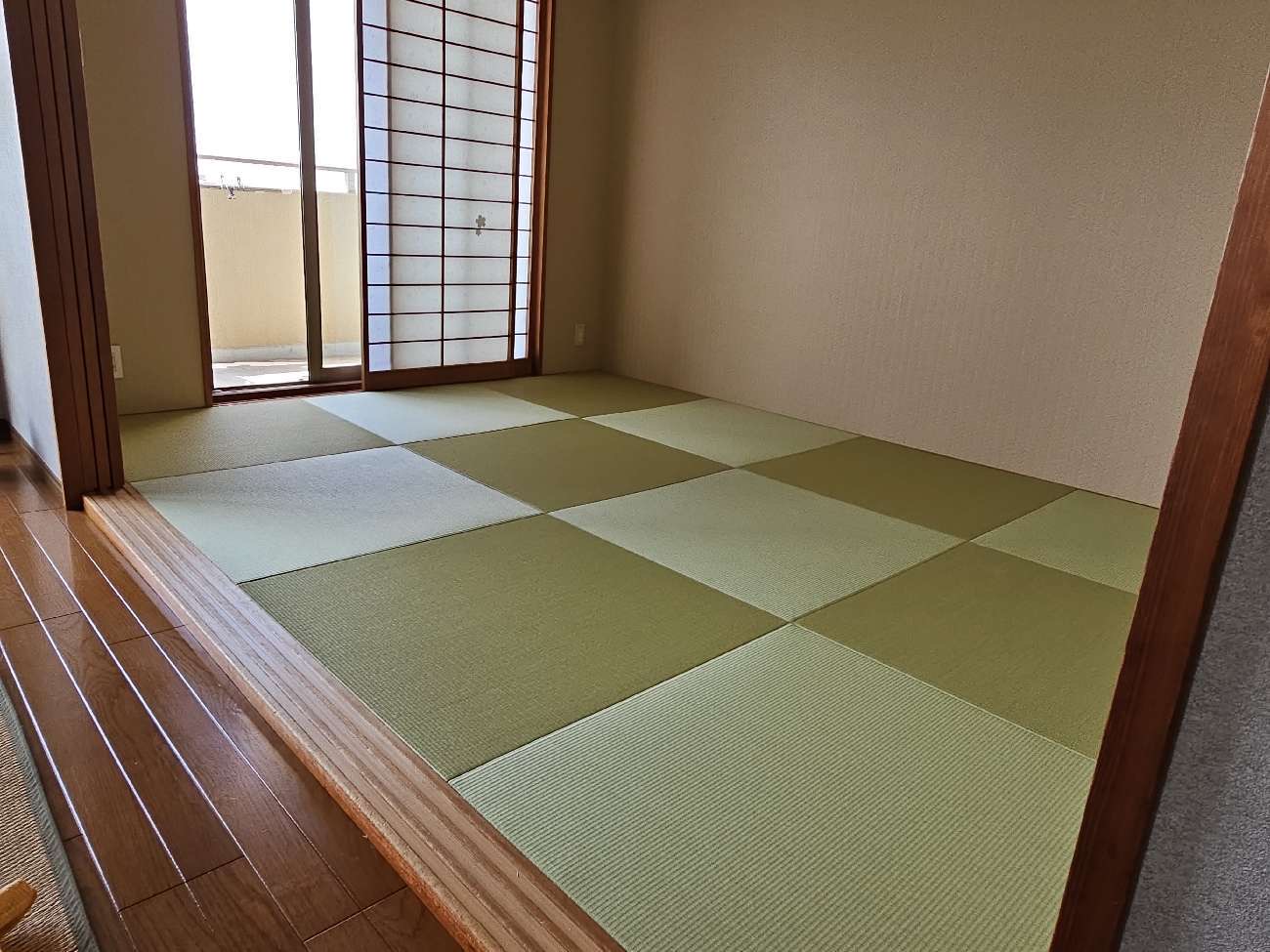 半量の畳でオシャレ感を演出