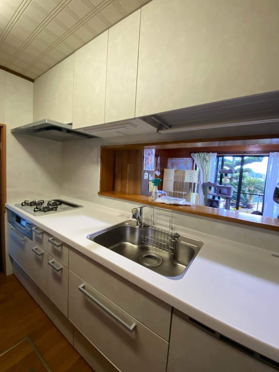 コンロ不調を機に、使いやすさと収納力を追求したキッチンリフォーム