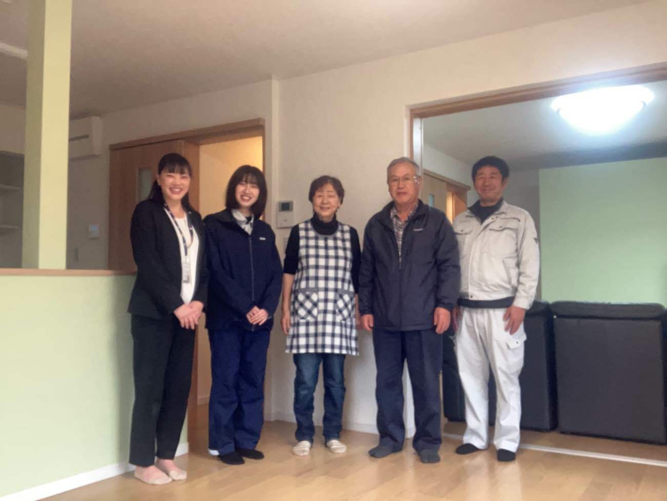 お客様との写真