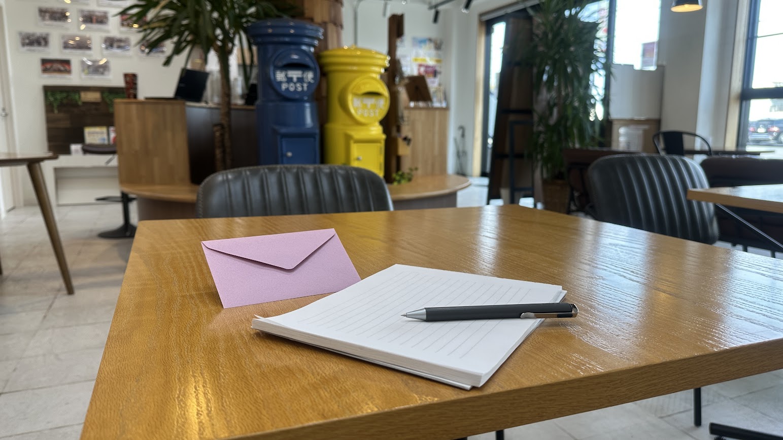 きはるカフェのお手紙サービス